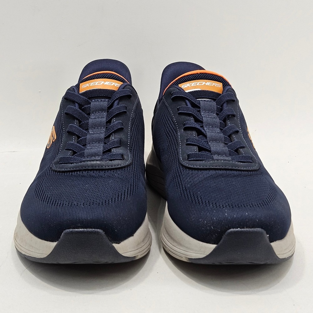Skechers Slip-ins Arch Fit Swift Fit Women 10 Navy Orange 16959 Walking Shoes - Picture 10 of 15